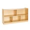 Montessori Kids Bookshelf with 5 Compartments and Top Shelf for Toy and Book Storage